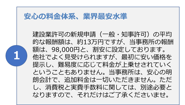 大阪で初めての建設業許可、1つ目の約束